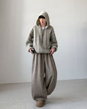 Pania Zip-Up Hood Knit