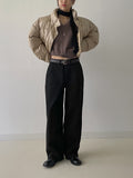 Peb Hood Crop Padding