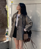 Yev Belted Half Trench Coat