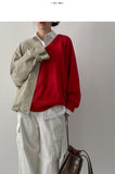 [Planning] Viscose V-neck loose fit knit