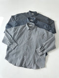 Summer Wrinkle Check Shirt