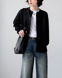 Dio Round Knit Cardigan