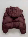 Peb Hood Crop Padding