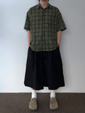 Koo Linkle Check Half Shirt