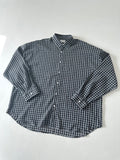 Summer Wrinkle Check Shirt