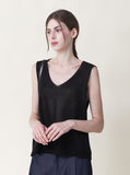 [Planning] Miel Linen V-Neck Sleeveless