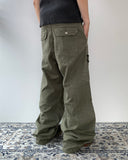 Vintage Dyeing Cut Cargo Pants