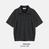 Cozy Rivet Half Zip Up