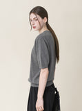 Premium Monique V & Round Short Sleeve Knit
