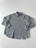 Summer Wrinkle Check Shirt