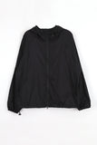 Thin see-through wind hood jumper
