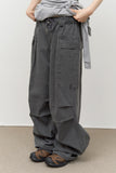 Sandy Herringbone Cargo Pants