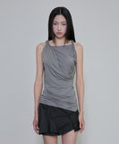 Braided Asymmetrical Sleeveless