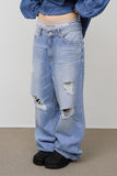 Delta Washed Damage Denim