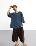 Checked Half Pants
