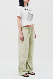 Tape Cargo Nylon Pants