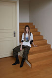 suede middle boots