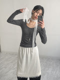Dot Chiffon Long Muffler