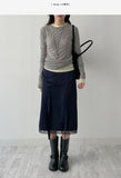 Tencel Slim See-through T-shirt