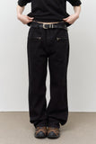 Cost Ring Zipper Denim