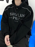 Type over printing hood
