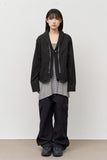 (W) Thin Striped Sleeveless
