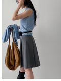 Nasty Midi Pleated Skirt