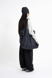 Big leather shoulder tote bag
