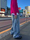 Track Line Wide Denim