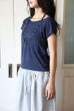Cine Rivet Layered Tee