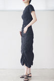 Celine shirring long skirt