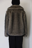 Berlin over fur jacket