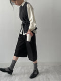 Mannish Strap Buckle Loafers