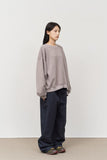 Rest Pigment Eyelet Sweatshirt