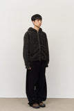 Teddy Fur Zip Hoodie