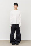 Used Raw Structure Denim