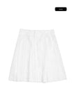 Tressa textured wrap skirt