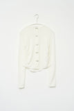 (W) Boa Double Button Cardigan