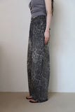 Jay Leopard Denim Pants