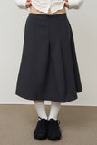 (W) Records Pleats Skirt