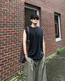 Pigment Stripe Over Sleeveless
