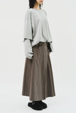 (W) Noa Wrap Pleats Skirt