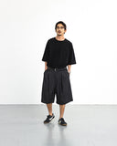 Double Tuck Half Slacks
