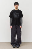 Grunge Rock Layered Longsleeve