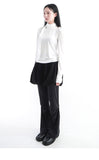 DRAPE STRAP NECK TEE