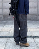 Chiro Stitch Cotton Pants