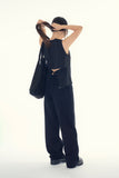 Lily back strap blouse