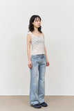 (W) Ball Dot Top