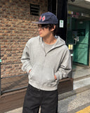 Crop Hood Zip-Up