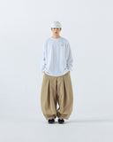 [AG] Unbalance Long Tuck Balloon Pants